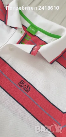 Hugo Boss Paddy 1 Pique Cotton Modern Fit  Mens Size L НОВО! ОРИГИНАЛ! Мъжка Тениска!, снимка 1 - Тениски - 46928422