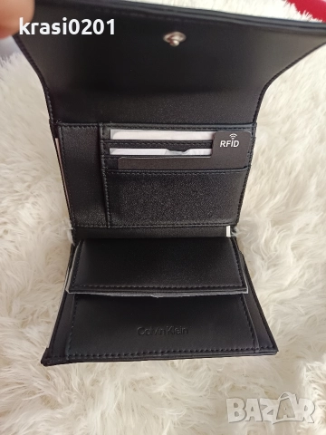 РАЗПРОДАЖБА! Оригинален портфейл на CALVIN KLEIN, снимка 5 - Портфейли, портмонета - 51355924