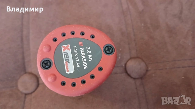 Батерия X12VTEAM 2ah., снимка 2 - Винтоверти - 53834978