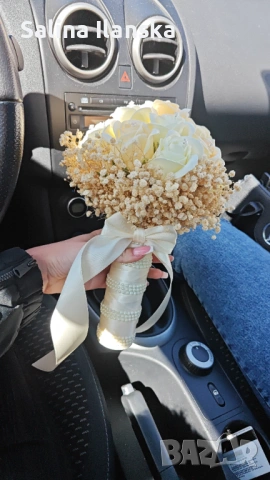 Прекрасен букет за бал/сватба от сапунени рози!, снимка 2 - Други - 53438122