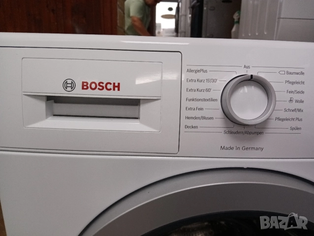Пералня Бош Bosch Serie 6 A+++ 8кг 2 години гаранция Made in Germany!, снимка 5 - Перални - 52338811