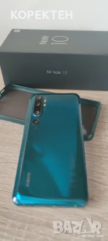 XAIOMI MI NOTE 10 AURORA GREEN, снимка 11 - Xiaomi - 48471131