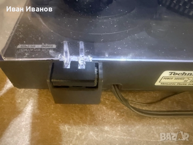 Грамофон Technics SL-B2, снимка 6 - Грамофони - 52497410