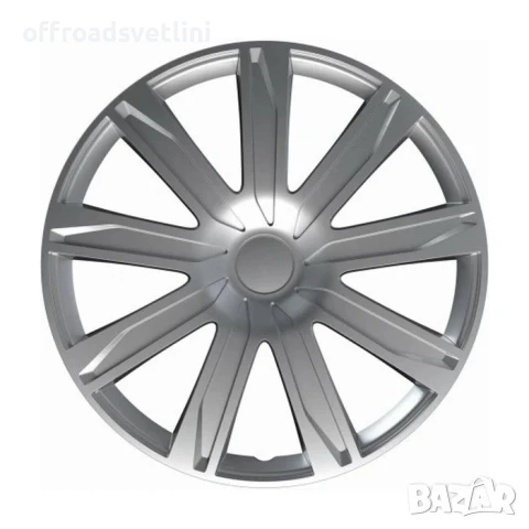 Комплект 4 броя Тасове за джанти 15'' Versaco REIZ силвър