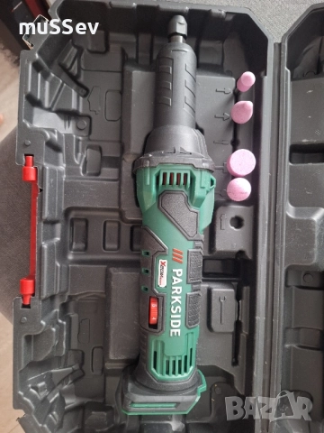 Акумулаторен прав шлайф на Парксайд , снимка 3 - Други инструменти - 52253383