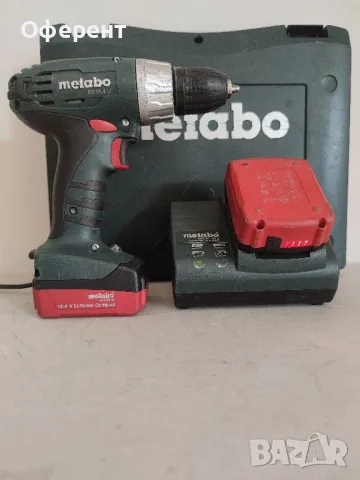 METABO BS 14,4Li винтоверт 36v. зарядно , снимка 1 - Винтоверти - 47382928