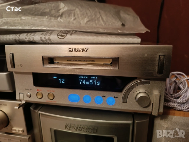 Sony minidisc component mini, снимка 2 - Аудиосистеми - 53824592