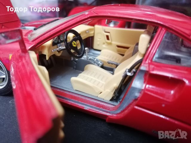 Колекционерски модел Ferrari - 288 GTO Bburago 1/18, снимка 7 - Колекции - 46351599