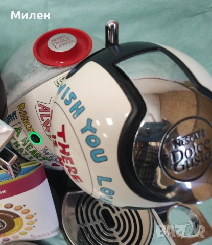 Дизайнерска кафемашина с гаранция 1 година NESCAFÉ® Dolce Gusto Delonghi Melody, снимка 8 - Кафемашини - 51876724