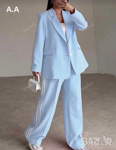 Модерен Комплект сако с панталон, снимка 5 - Комплекти - 52031873