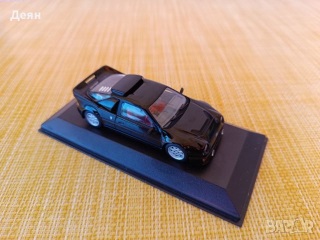 Колекционерски модел 1:43 Minichamps - Ford RS200, снимка 5 - Колекции - 46644397