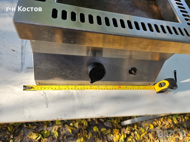 Скара на Газ със стоманена плоча гладка Цена 450лв., снимка 2 - Обзавеждане на кухня - 52423869