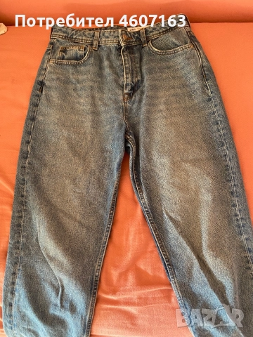 Дънки на Зара с висока талия , снимка 1