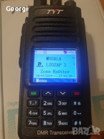 радиостанция TYT MD-UV390 10W DMR и Аналог UHF ,VHF, снимка 1 - Друга електроника - 46707150