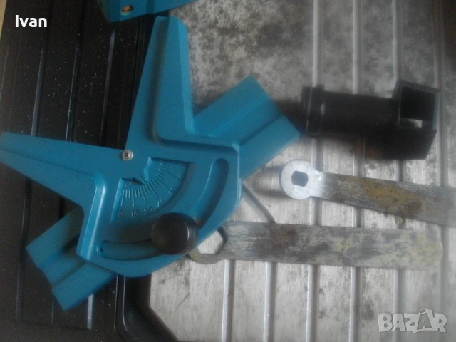 750 вата ф180мм английска оригинална ел. машина рязане плочки плочи камък облицовки ERBAUER отлична, снимка 9 - Други инструменти - 51252820