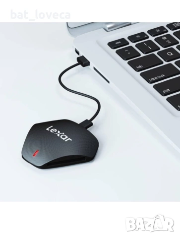 Четец на карти Lexar Professional Multi Card Reader 3 в 1 SD / Micro SD / CF USB 3.1 Type-C