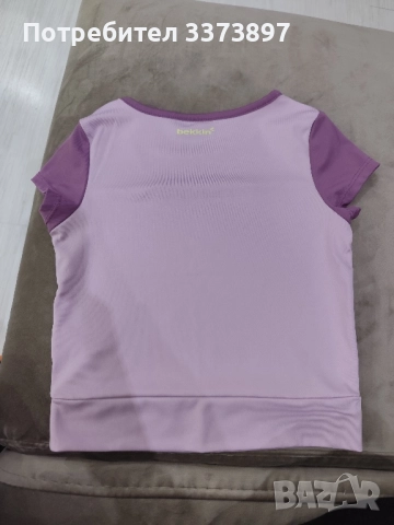 Детска тениска Bekkin за момиче , снимка 2 - Детски тениски и потници - 52448667