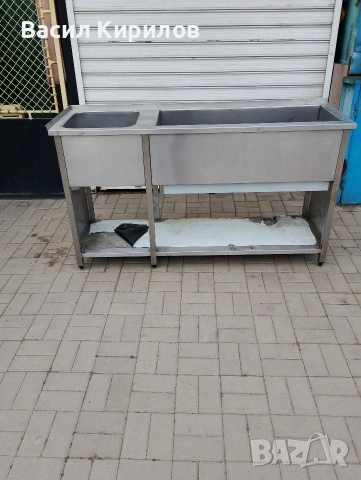 Мивка от неръждаема стомана за цехове заведения и др , снимка 3 - Други стоки за дома - 53949519