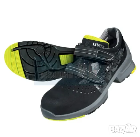  Uvex 1 S1 ESD номер 39 работни предпазни обувки с бомбе, снимка 3 - Други - 49751925