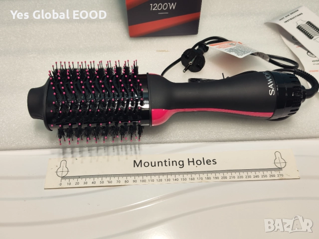 Sawop 4-в-1 четка сешоар и стилизатор за обем и изправяне на коса, снимка 8 - Преси за коса - 52089217