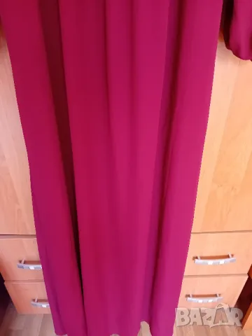 Дълга рокля бордо, снимка 4 - Рокли - 50310849