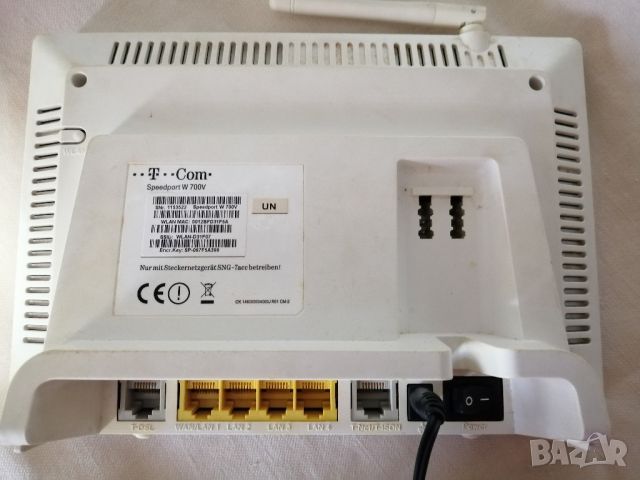 Маркови рутери DSL,ADSL,WLAN,WAN-LAN port,USB внос, снимка 4 - Рутери - 46011107