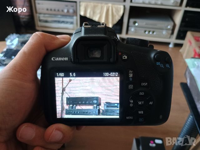 Canon EOS1200D буквално нов на 212снимки , снимка 6 - Фотоапарати - 46393904