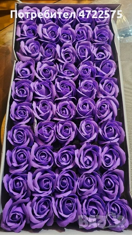 Сапунены рози. Рози от сапун., снимка 2 - Романтични подаръци - 53459752