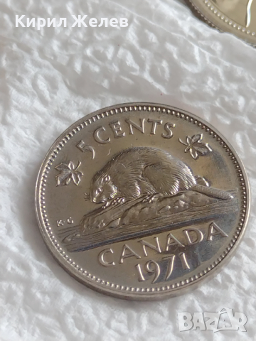 Лот монети 10 броя Канадски долари, центове непипани мат гланц перфектно състояние 42643, снимка 7 - Нумизматика и бонистика - 45020965