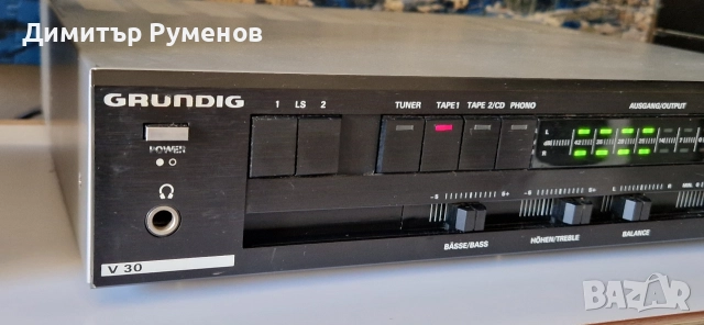 Усилвател Grundig V-30, снимка 2 - Ресийвъри, усилватели, смесителни пултове - 52942466