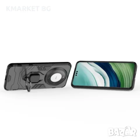 Huawei Mate 60 Pro Удароустойчив Ring Holder Калъф и Протектор, снимка 5 - Калъфи, кейсове - 49371165