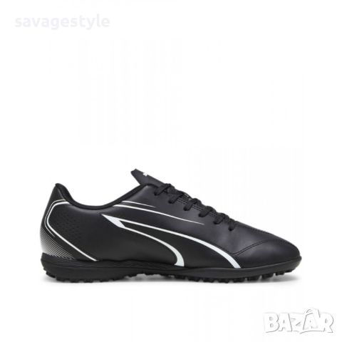 Футболни маратонки PUMA Vitoria Turf Training Football Shoes Black, снимка 2 - Маратонки - 46608363