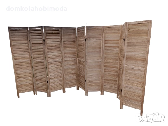 Интериорен Параван регулируем от 2 до 10 Крила, снимка 17 - Декорация за дома - 32026287