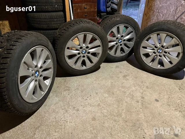 Продавам комплект 4 броя зимни гуми с джанти Kormoran