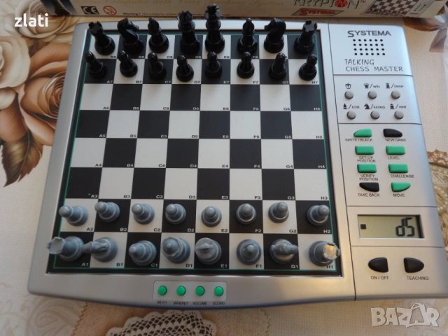 Продавам електронен шах Talking Chess Master – Krypton Systema с гласова обучителна система