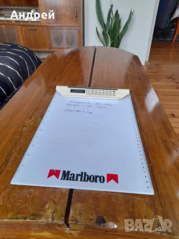 Стара дъска за задачи Marlboro, снимка 1 - Други ценни предмети - 48307089