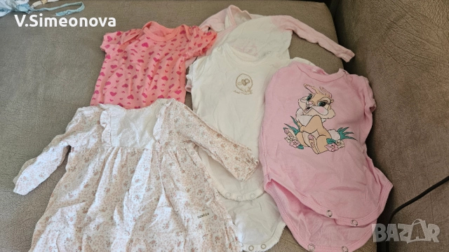 Бебешки дрешки и шапки, снимка 2 - Бодита за бебе - 51473246