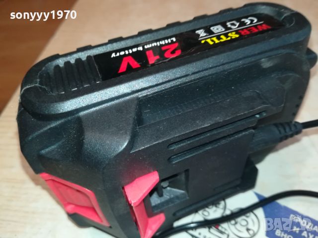 зарядно и батерия за тример 3005241628, снимка 4 - Градинска техника - 45980167