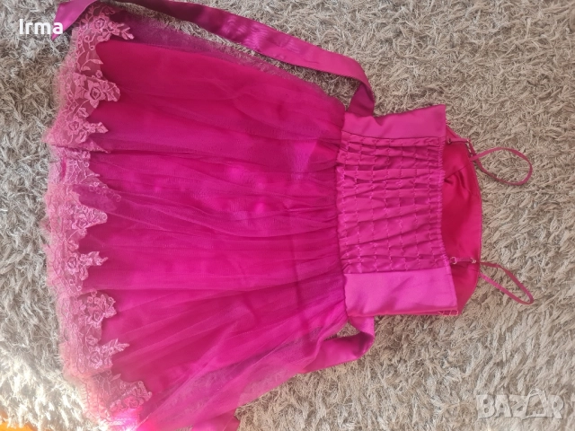 Официална рокля в цикламен цвят, снимка 4 - Рокли - 51817743