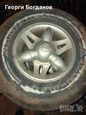 Продавам алуминиеви джанти за Нисан Терано 16цола