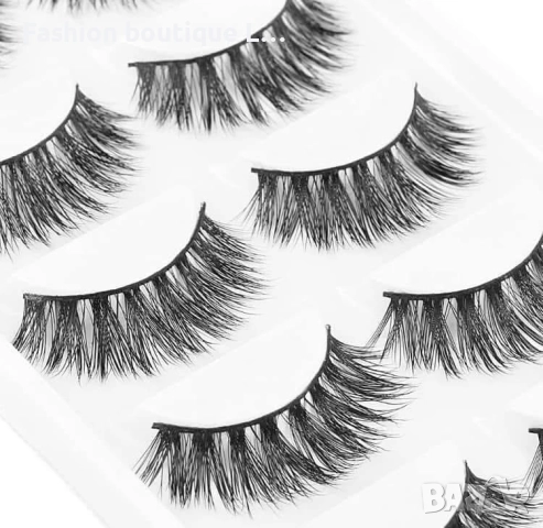 5 лева за 10 броя мигли + подарък лепило към тях ‼️, снимка 3 - Декоративна козметика - 52097479