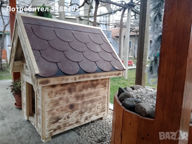 Дървени къщички за кучета , снимка 8 - За кучета - 53730508