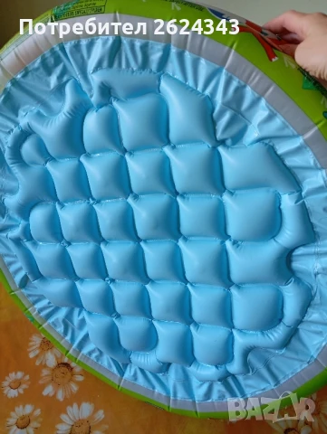 Бебешки надуваем басейн с 3 пръстена INTEX, снимка 3 - Други - 51012896