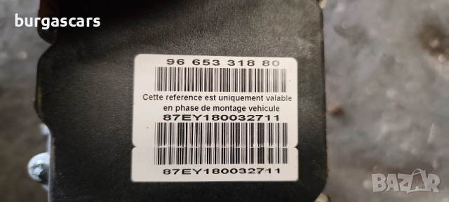 Abs 96 653 631 80 / 96 653 318 80 Peugeot 308 1.4-95к.с.16VVT , снимка 4 - Части - 53247503