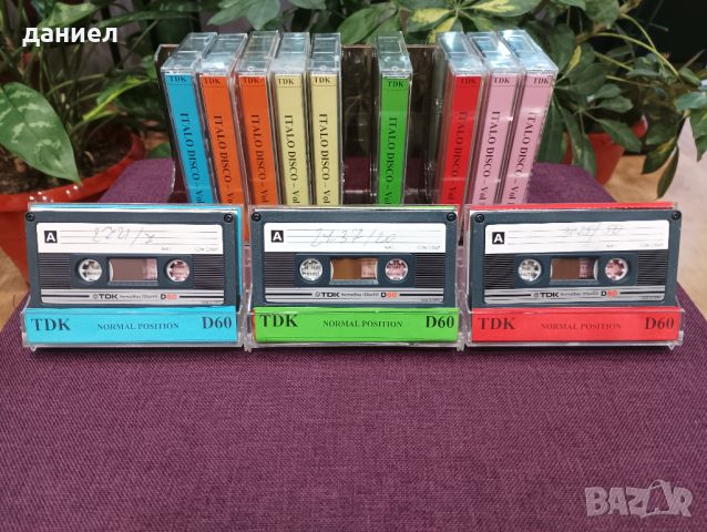 Аудио касети TDK D60 от колекция с Italo Disco, снимка 3 - Аудио касети - 45269557
