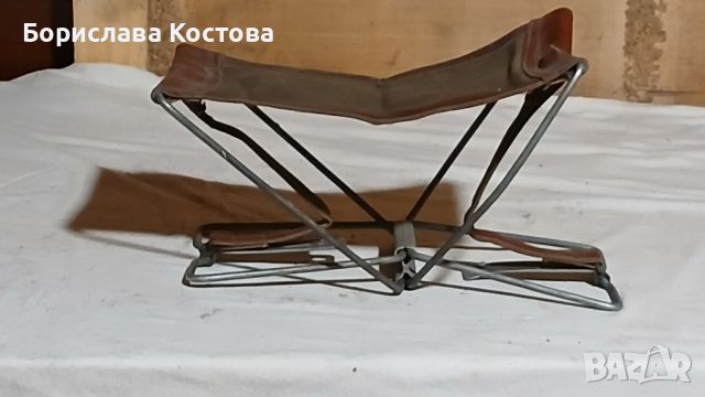 кожено рибарско столче, снимка 4 - Екипировка - 46764786