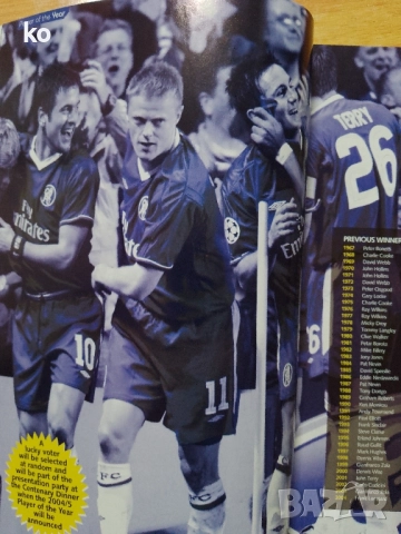 Футболно списание на Chelsea fc юни 2005г, снимка 4 - Списания и комикси - 52056985