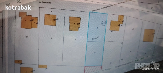 Парцели жилищно строителство Пазарджик, снимка 2 - Парцели - 51979118