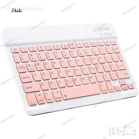 ПРОМО!!! Комплект Bluetooth безшумна клавиатура и мишка – ултратънки, снимка 9 - Клавиатури и мишки - 54082839