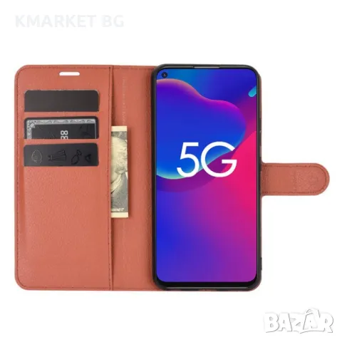 ZTE Axon 11 SE 5G Wallet Кожен Калъф и Протектор, снимка 11 - Калъфи, кейсове - 48661969